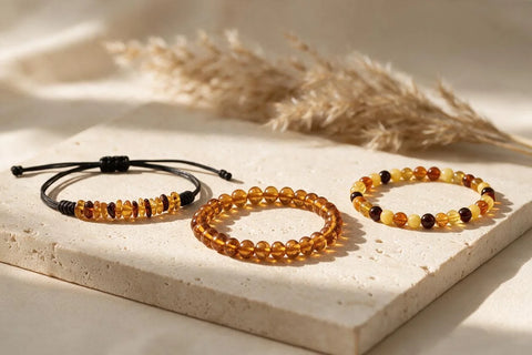 Bracelets ambre