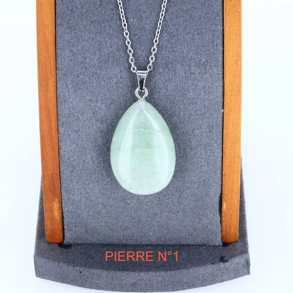 Pendentif Amazonite| Pendentif pierre naturelle - La Pierre FR