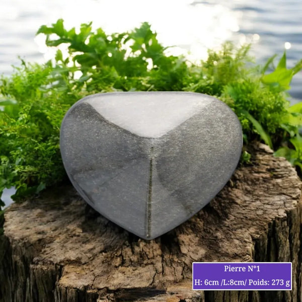 Cœur en Obsidienne Dorée minéraux