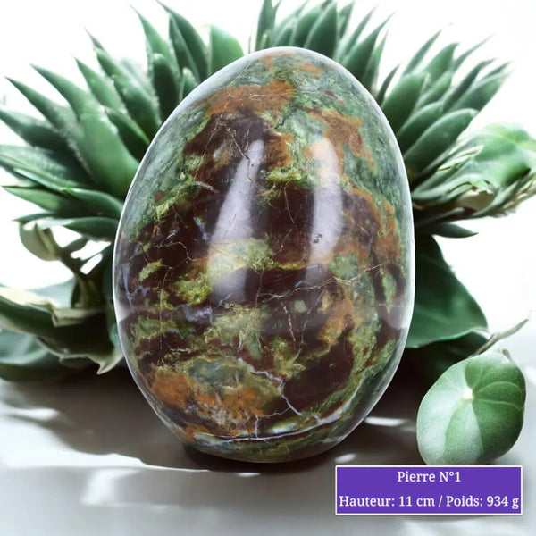 Pierre en Chrysoprase - Forme libre minéraux