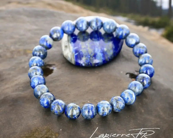 Bracelet pierre bleue : signification, vertus & bienfaits en lithothérapie
