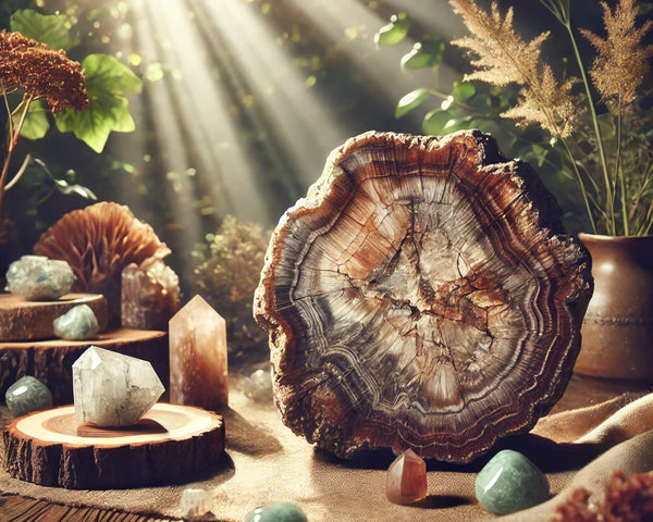 Bois fossilisé : Histoire, Vertus et Bienfaits en Lithothérapie