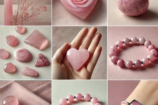 Les Pierres Roses en Lithothérapie : Amour, Douceur et Guérison Émotionnelle