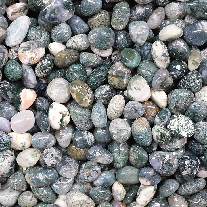 Agate Arbre naturelle – motifs dendritiques – La Pierre FR