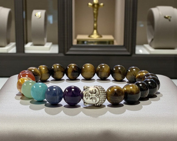 Bracelet 7 chakras : vertus, bienfaits & signification complète