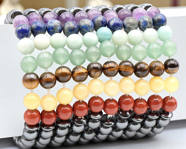 Bracelet chakra : signification, vertus & pierres des 7 chakras