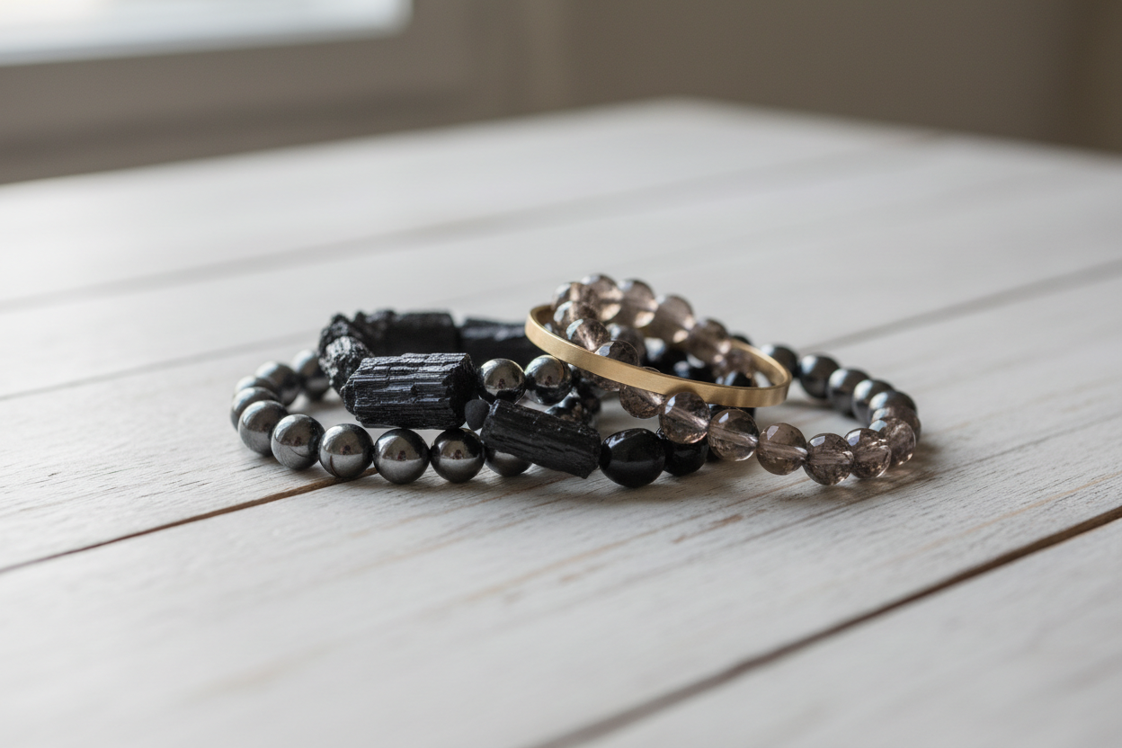 Bracelet ancrage & stabilité : quelles pierres choisir ?
