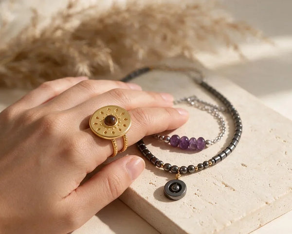 Rituel de protection avec les pierres, bijoux et pierres de protection