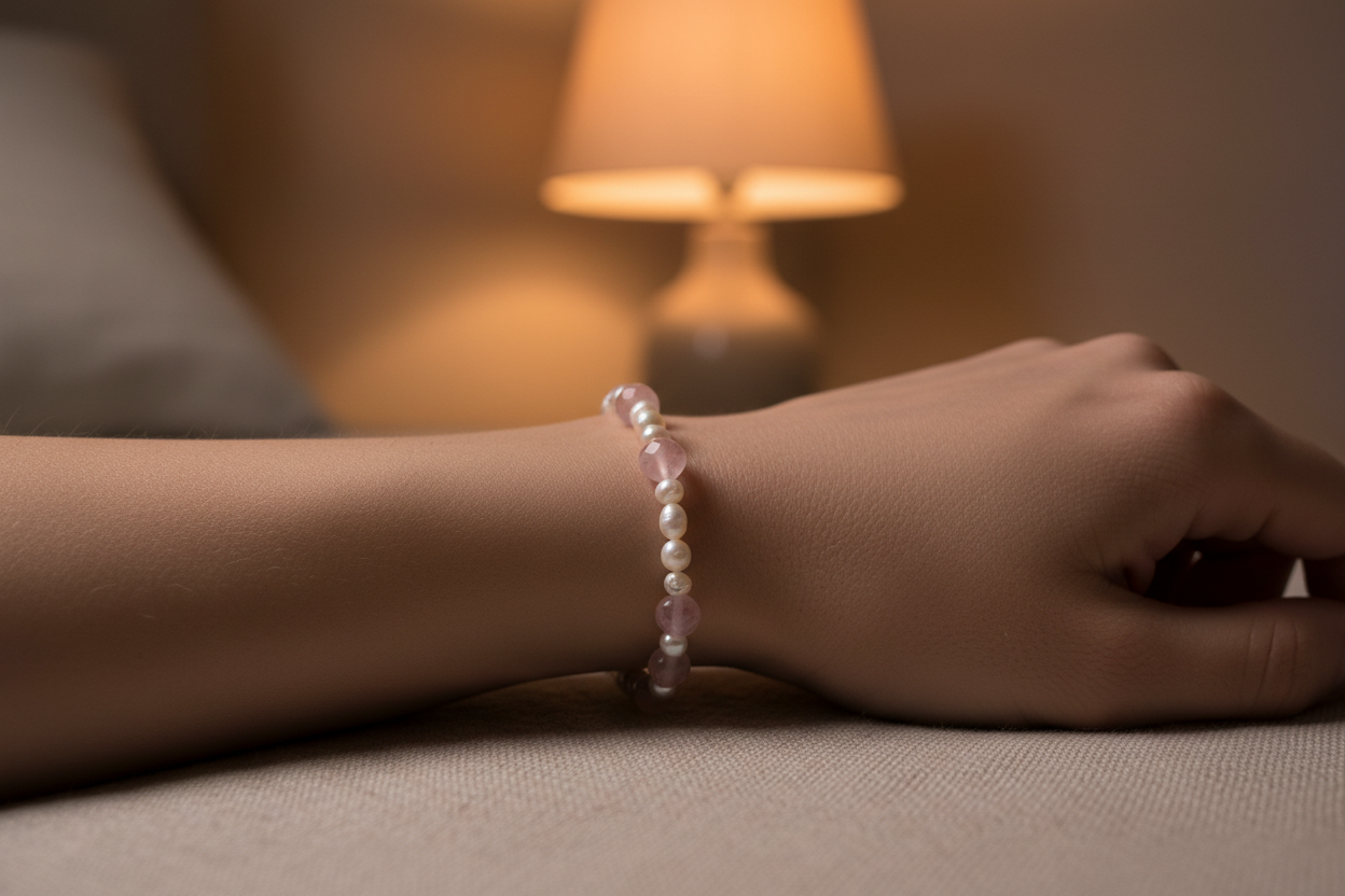 Peut-on dormir avec un bracelet en pierre naturelle ?