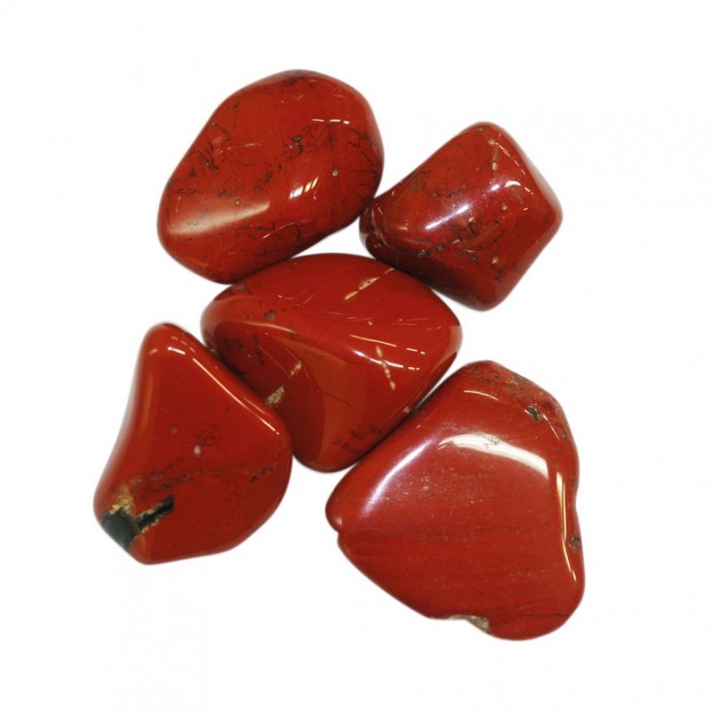jaspe rouge pierre naturelle brute lithotherapie chakra racine