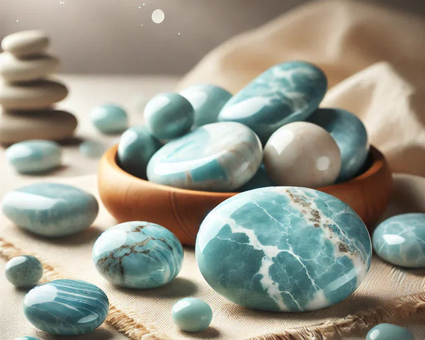 Larimar : Histoire, Vertus et Bienfaits en Lithothérapie