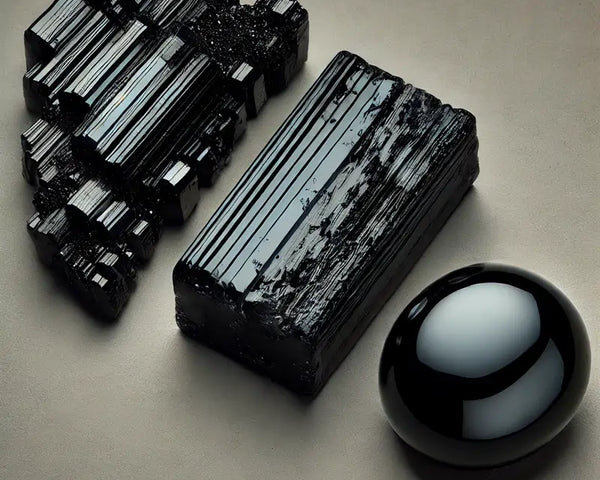 Les Pierres Noires en Lithothérapie : Protection, Ancrage et Énergies Puissantes