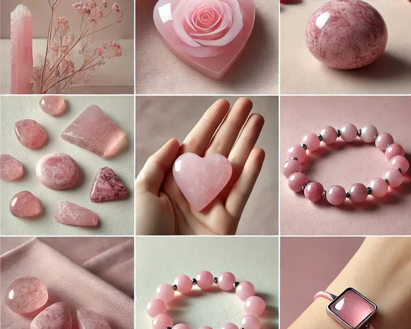 Les Pierres Roses en Lithothérapie : Amour, Douceur et Guérison Émotionnelle