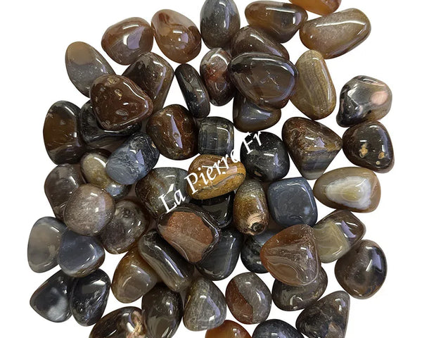 Agates naturelles : mousse, indienne, Botswana et arbre, aux motifs uniques — La Pierre FR