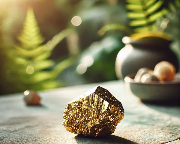 Pyrite : Histoire, Vertus et Bienfaits en Lithothérapie