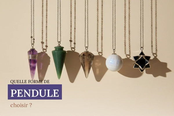 Thot, égyptien, Merkaba, Séphoroton : quelle forme de pendule choisir