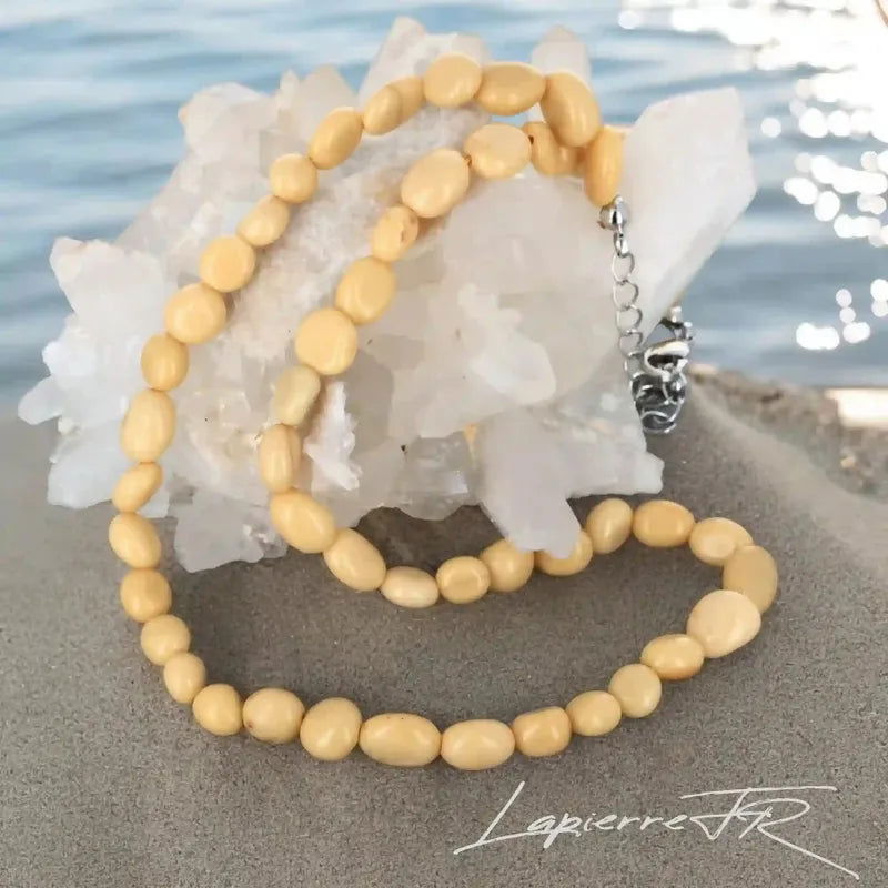 Colliers en Calcite Naturelle