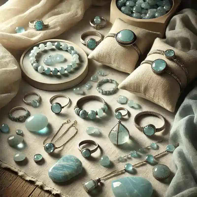 Bijoux en Aigue-Marine : sérénité et beauté naturelle