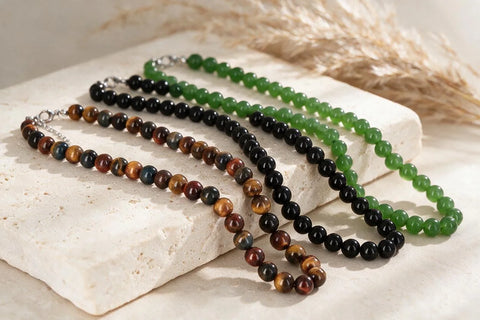 Colliers perles rondes