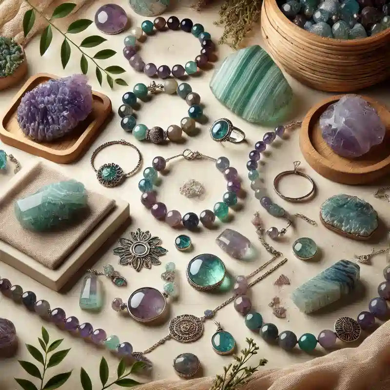 Bijoux en Fluorine naturelle - La Pierre FR
