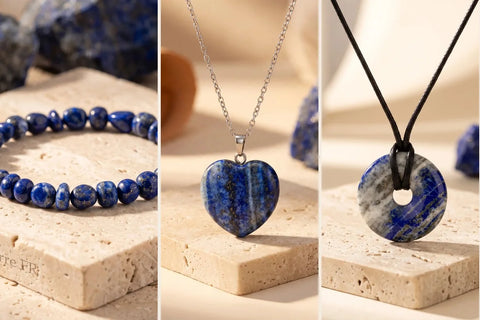 Pierre lapis lazuli naturelle