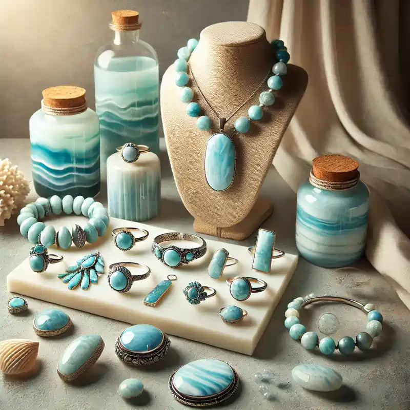 Bijoux en Larimar : beauté apaisante et sérénité