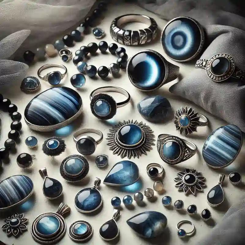 Bijoux en Oeil de Faucon : élégance et clarté naturelle