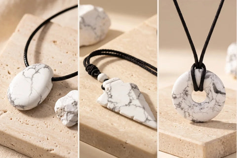 Howlite Blanche