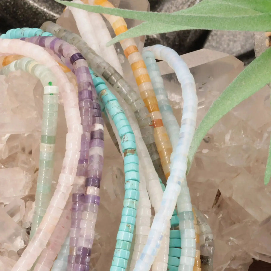 Perles Heishi naturelle - La Pierre FR