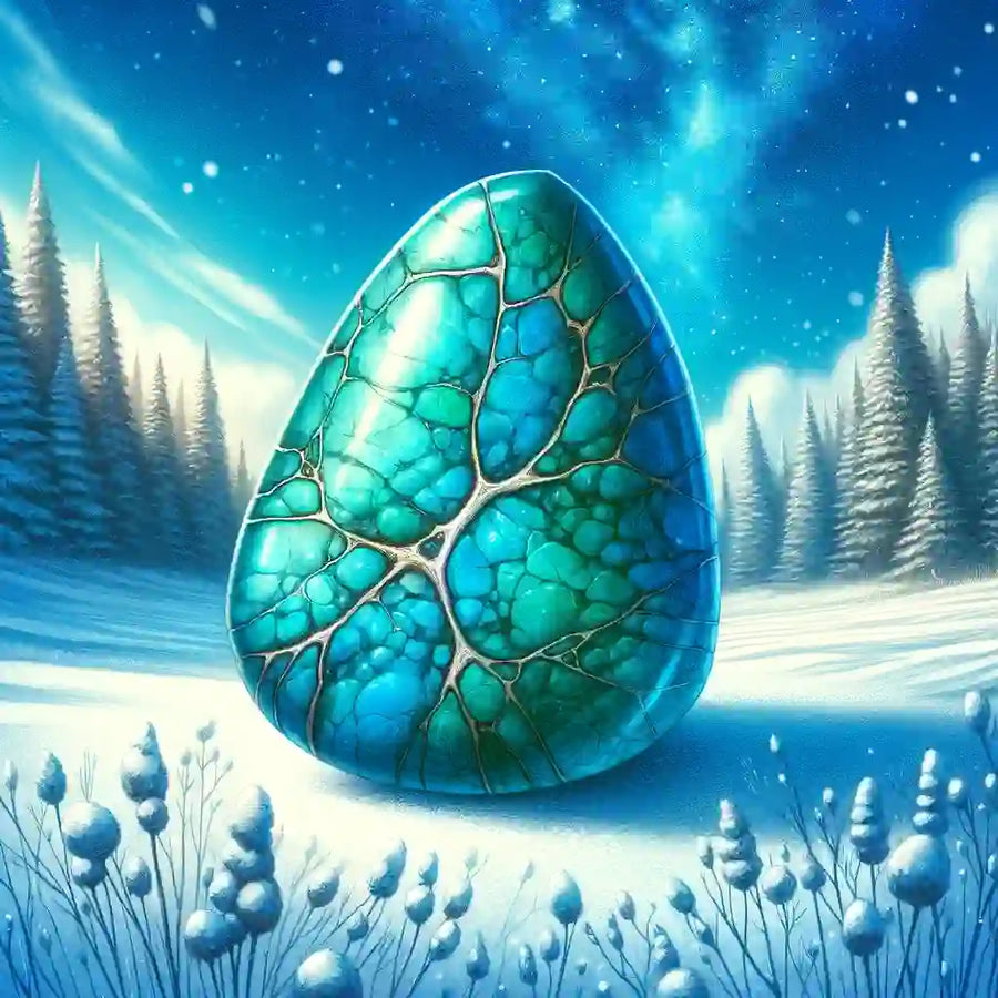 Pierre de naissance décembre - Turquoise et bijoux énergétiques pour la protection, la sérénité et la communication.