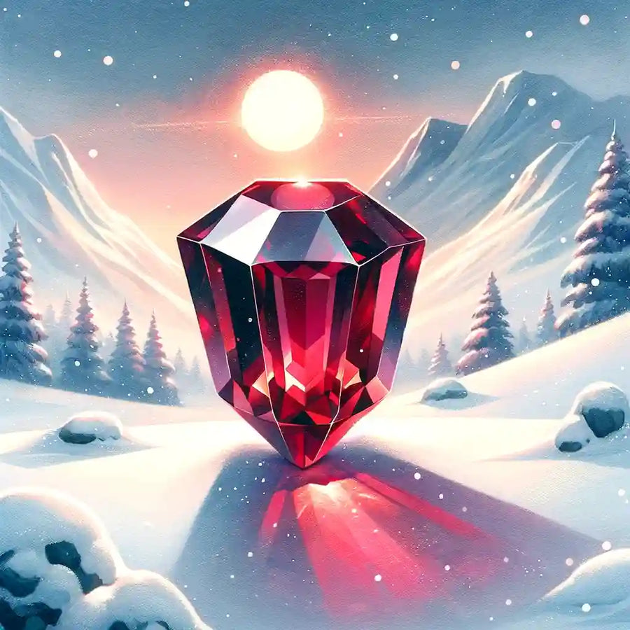 Pierre de naissance janvier - Grenat et bijoux énergétiques pour la protection, la vitalité et la confiance en soi.