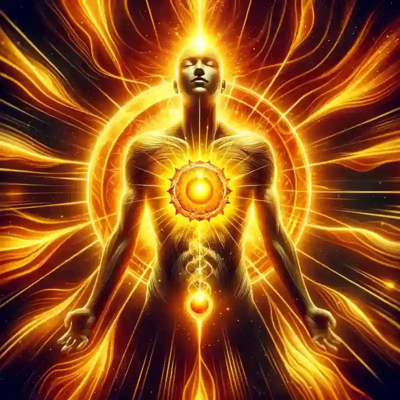 Pierre chakra plexus solaire en bijou naturel