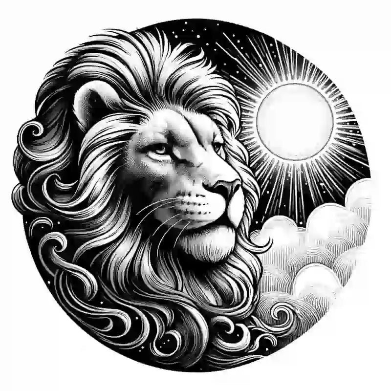 Pierres du Lion Naturelles : Œil de Tigre, Citrine & Pierre de Soleil