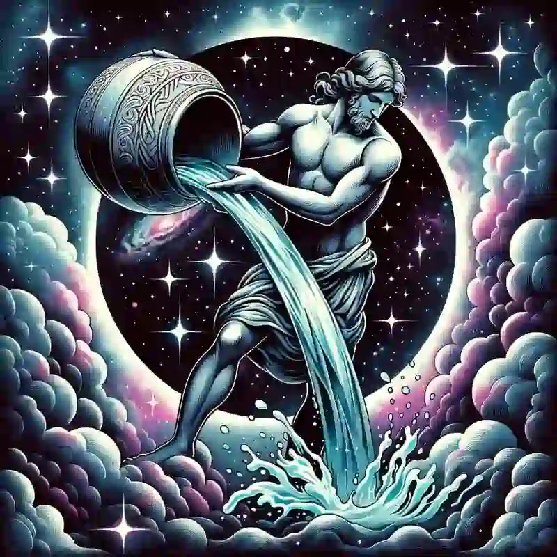 Pierres du Verseau Naturelles : Améthyste, Aigue-Marine & Labradorite