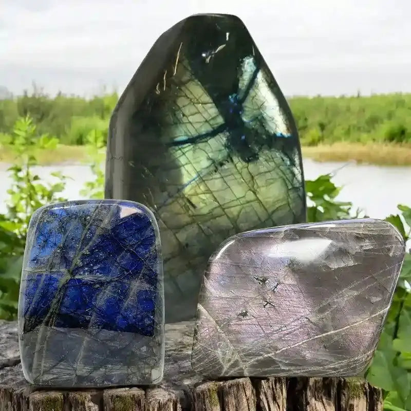 Blocs labradorite