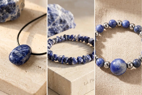 Pierre sodalite naturelle