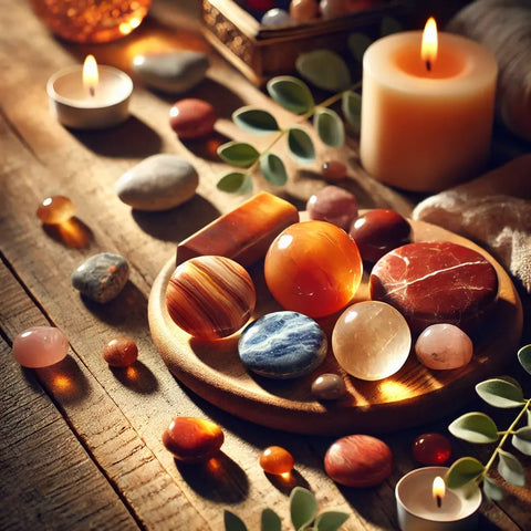 Guide des Pierres Naturelles pour le Chakra Sacré