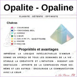 26 perles Opaline rectangulaire perle pierre naturelle