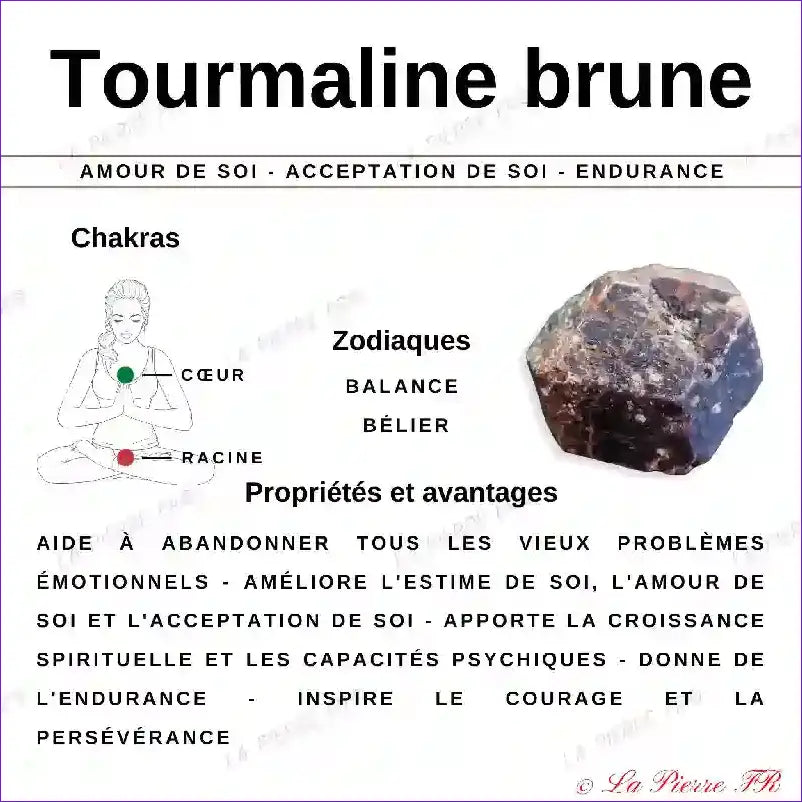 26 perles Tourmaline Brune (Œil de Chat) rectangulaire perle pierre naturelle