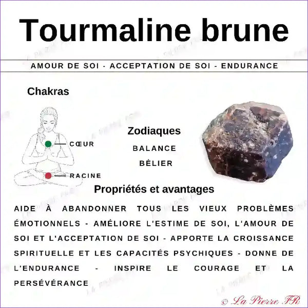 26 perles Tourmaline Brune (Œil de Chat) rectangulaire perle pierre naturelle