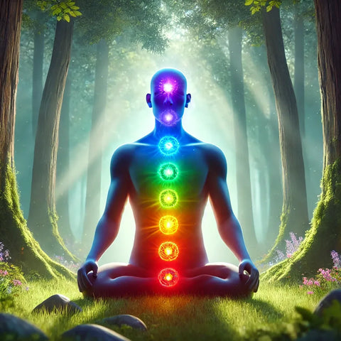Les 7 Chakras principaux et leurs emplacements sur le corps humain