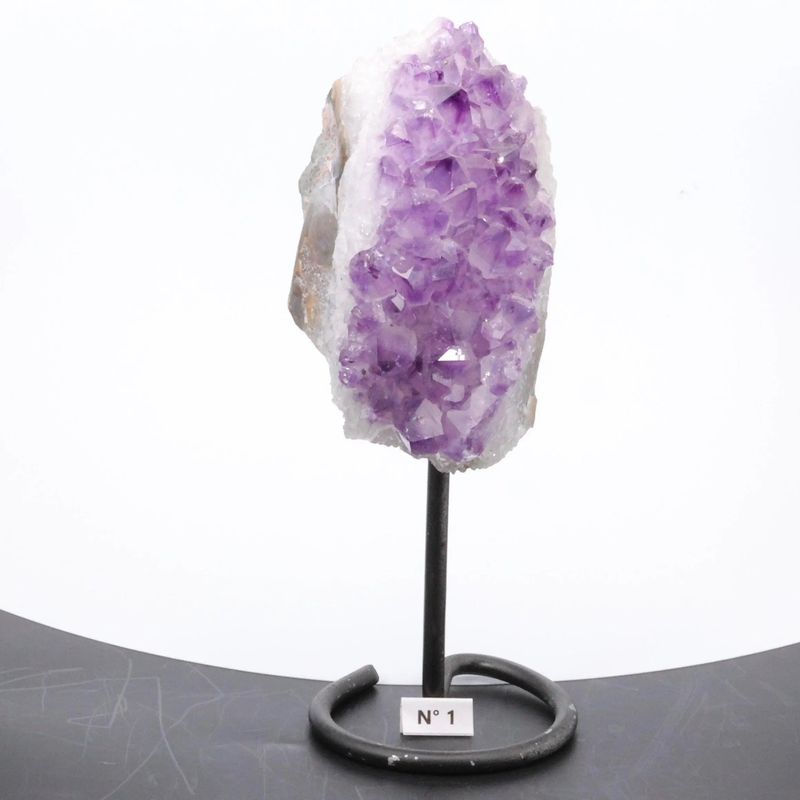 Améthyste sur socle d'Uruguay | Géode sur pied - La Pierre FR