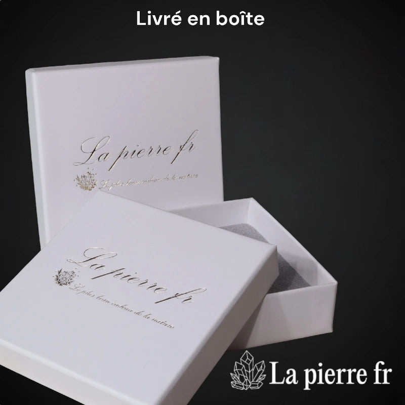 Vue de la bague Lapis Lazuli, pierre naturelle bleu profond, bijou de lithothérapie pour femme