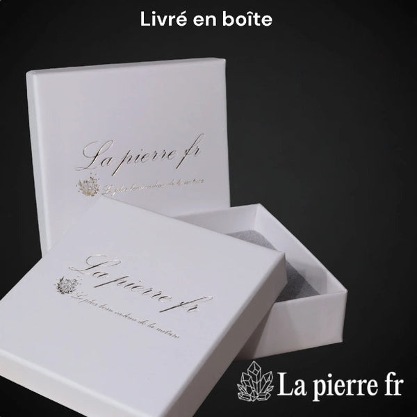 Bague Luminae en Pierre de Lune et Opale, bijou de lithothérapie en argent rhodié pour femme