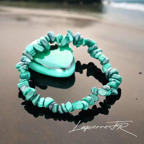 Bracelet pierre Malachite