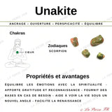 Bracelet pierre Unakite - La Pierre FR