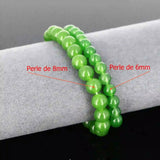 X2 Bracelets Perle Malachite Pierre Naturelle Protection Lithothérapie X2 Bracelets Perle Malachite Pierre Naturelle Protection Lithothérapie