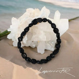 Bracelet pierre roulée en Hypersthène - La Pierre FR