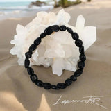 Bracelet pierre roulée en Hypersthène - La Pierre FR