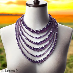 Guide des tailles de perles pour un collier de 45 cm